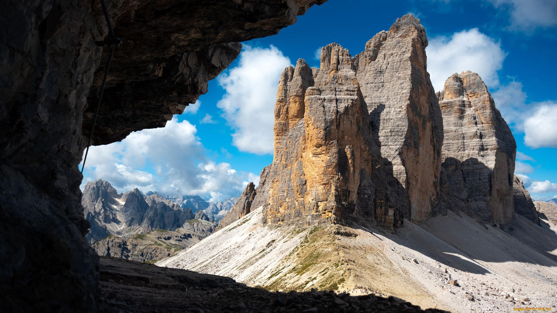 tre cime di lavaredo, dolomites, italy, , , tre, cime, di, lavaredo